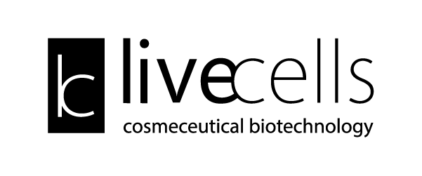 Logo Livecells cosmeceutical biotechnology
